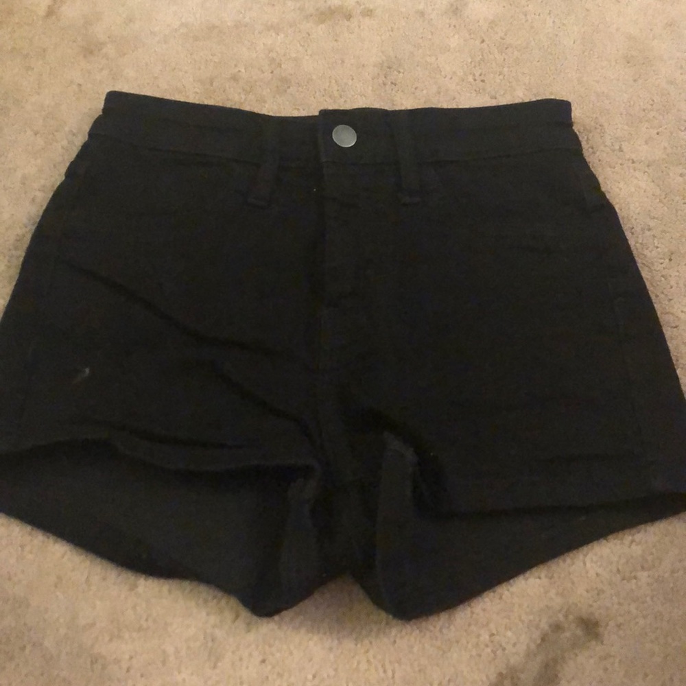 Black mandee Jean shorts